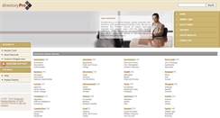 Desktop Screenshot of directorypro.biz
