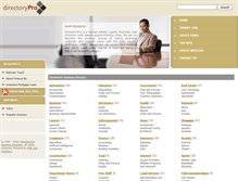 Tablet Screenshot of directorypro.biz